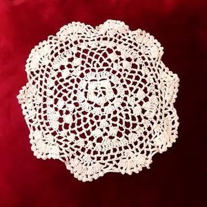 RESERVED: Small round doilie